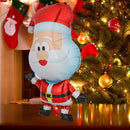 Cute Santa Claus Penguin Balloon Christmas Aluminum Film Balloons for Xmas De
