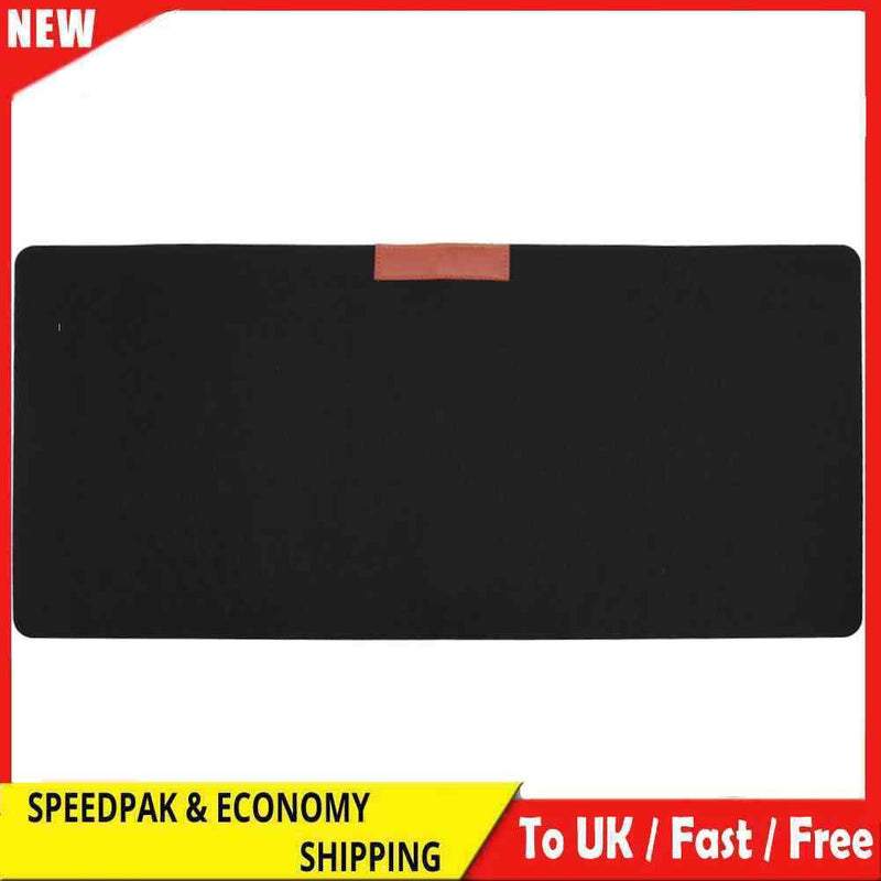Office Computer Desk Table Keyboard Mouse Pad Felt Laptop Mat (Black)