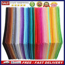 40pcs Multi-color Handmade Non-woven Fabric Felt Polyester Cloth DIY Sewing