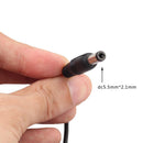 5.5x2.1mm to Cigarette Lighter Power Supply Adapter Cable with Switch Fuse