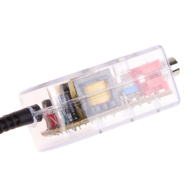 Car Speakers to Level RCA Adapter High Low Sockets Car-Line Out-Audio Comv