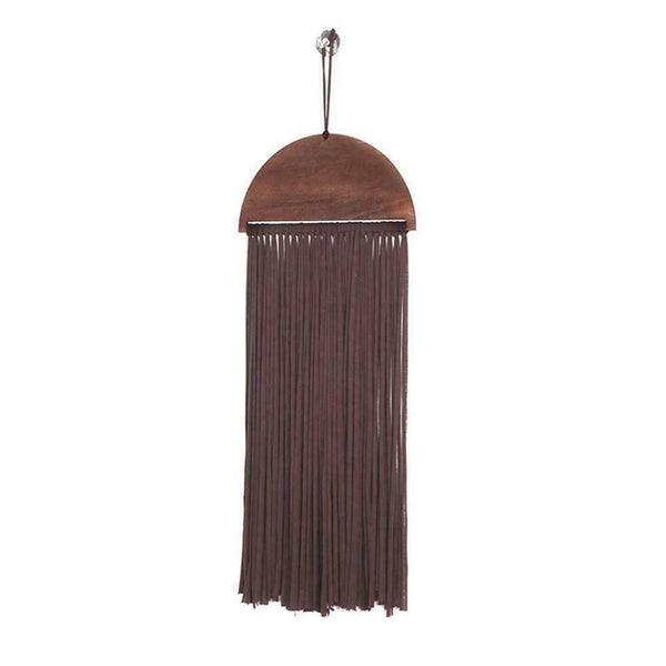 Boho Tassel Tapestry Large Wall Hanging Hand-Woven Decor Brown Home F7N4