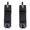 2pcs 90° Mini-USB Female, Micro-USB Male Adapter Male