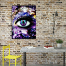 5D DIY Diamond Painting Full Drill Picture of Rhinestone Mosaic Eyes Embroidery