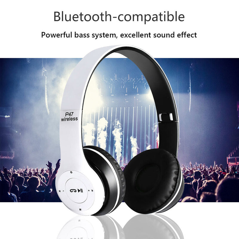 Stereo Over-Head Gamer Headphones for Sports Computers Wireless Game Accessories