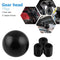 Manual Transmission Car Gear Knob Round Ball Gear Lever Knob Black Unviersal