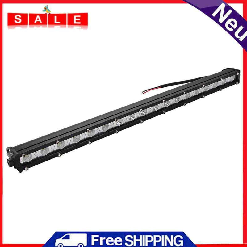 Generic 20"" 54W LED Work Light Bar Flood Spot Combo Beam Offroad Fah