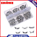 60pcs Angel Wings Butterfly DIY Decor Charm Jewelry Pendant Chain Necklace