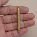 Toothpick Keychain Portable Camping Survival Holder F9W0