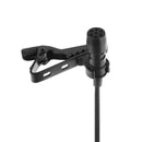 Wired Audio Sound Recording Condenser Microphone Metal Clip for Smart Phone
