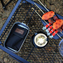 Mini BBQ Grill Pan for Camping Outdoor Picnic Cookware Nonstick Grill Baking Pan