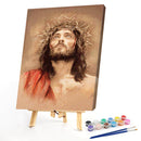 Easter Theme Frameless DIY Oil Paint by Numbers Kit Handpainted Art Craft