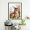 Oil Paint By Numbers Picture DIY Painting Little Deer Painting Kit Artwork