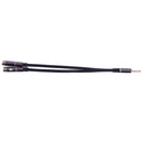 3.5mm Female Male, 2 Female Audio Splitter Cable Adapter Microphone Mic Y