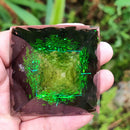 Orgonite Pyramid Orgone Energy Converter Symbolize Lucky Healing Chakra Reiki