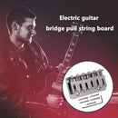 6 Strings Guitar Bridge Saddle Tailpiece for Fender Strat Electric Guitar Bridge