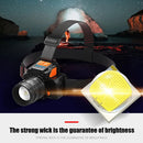 Strong T6 LED Headlight Waterproof 800LM 3 Mode USB Charging Sensor Headlam