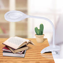5x 10x Magnifying Illuminated Desktop Clip Loupe Banknote Inspection Magnifier