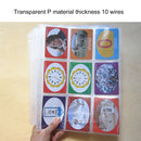 Trading Card Sleeve Pages 25 Pack 9 Pocket Card Protectors Binder Sheets