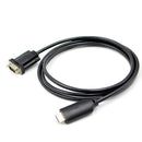 1.5m HDMI Male to VGA Male Cable for Computer Monitor Projector TV Game Console