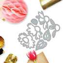 Spring Plant Flower Leaf Patterns 2021 Cutting Dies Decor V9E4 For DIY Card I0B6
