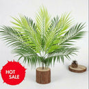 Artificial Fern Bouquet Palm Leaves 9Head Plastic Plants Garden Home Decoration