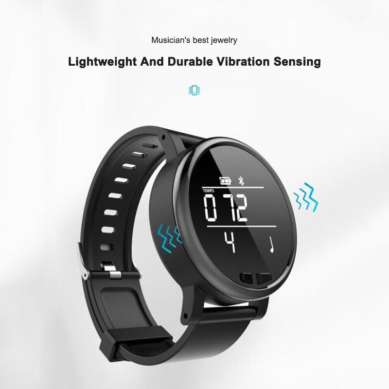 Portable Pocket Smart Body Vibration Watch Metronome Bluetooth-Compatible