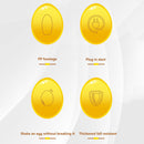 Kitchen Electric Golden Egg Maker Yolk White Mixer Egg Shaker (EU Black)