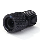MTB Bike Valve Converter Bicycle Presta to Schrader Valve Adapter (Black) Newly