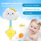 Kids Handheld Shower Head - Cloud Shaped Bathing Toys with Strong Suction