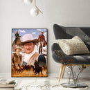 5D DIY Full Drill Diamond Painting Cowboy Man Embroidery Set Home Decor Craft