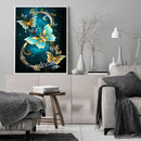 11CT Butterfly Counted Embroidery DIY Full Cross Stitch Cotton Thread Animal Art