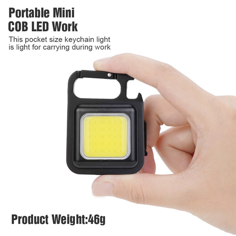 COB Working Lamp Portable LED Emergency Rechargeable Outdoor Camping Light Newly