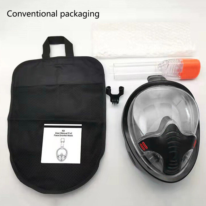 #A Professional Scuba Full Face Diving Cover Swimming Equipment for Women Men