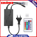 24 Keys LED Controller 4-Pin IR RGB Remote Controllers for 5050 Strip Lighting