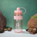 Portable Women Summer Gym Water Bottle Straw Large Capacity (Pink 1000ml) Newly
