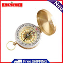 Mini Portable Copper Navigation Compass Outdoor Luminous Flip Compasses