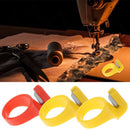 3PCS Plastic Thimble Sewing Ring Thread Cutter Finger Blade Needle Craft Tool