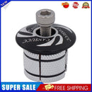 CANSUCC MTB Road Bike Headset Stem Top Cap Cover Plug Nut Screws (Black)