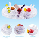 PVC beverage holder cup seat porous coaster fruit red wine mobile phone wat