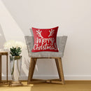 18x18 Linen Christmas Throw Pillow Cover for Bed Sofa Cushion Car Pillowcases