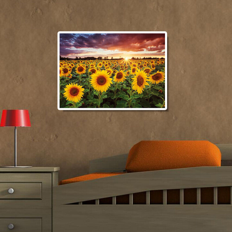 5D DIY Diamond Painting Sunflower Full Round Drill Embroidery Cross Stitch Kit