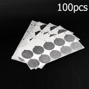 100pcs Aluminum Lids Seals Refillable Nespresso Pod Coffee Films (100pcs)