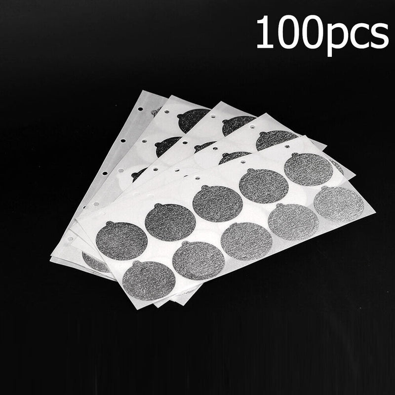 100pcs Aluminum Lids Seals Refillable Nespresso Pod Coffee Films (100pcs)