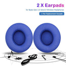 1 Pair Replacement Earpads for Beats Solo 2/3 Wireless Headphones (Blue) Newly