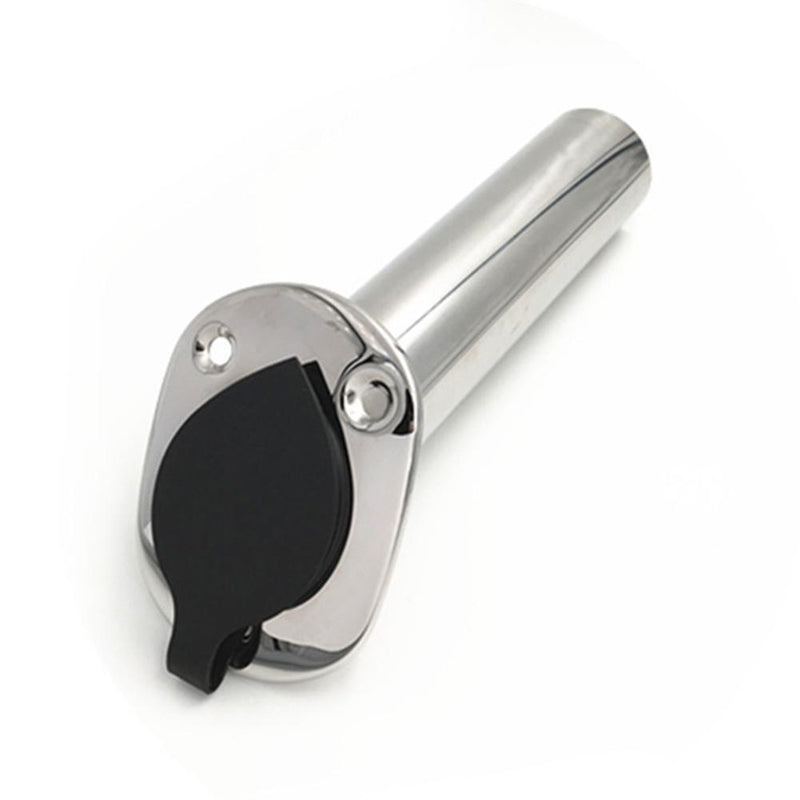 Yacht Pole Rack Stainless Steel Rod Holder Safety 30 Degree Lock for All Oc