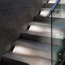 #A 2pcs LED Solar Stair Light Anti-theft White/warm White/rgb Color for Garden