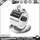 4 Digit Number Manual Mini Tally Counter Mechanical Clicker (Metal Base) Newly