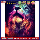 5D DIY Full Drill Square Diamond Painting Novelty Lion Cross Stitch Mosaic