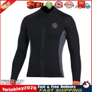 DIVE&SAIL Men 3mm Neoprene Wetsuit Jacket Top Scuba Diving Wet Suit (L) Newly